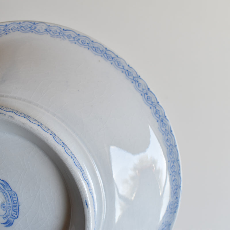 Antique Compotier Gien Fleurettes