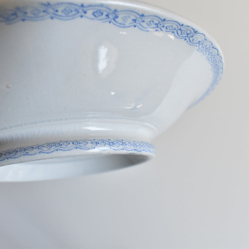 Antique Compotier Gien Fleurettes