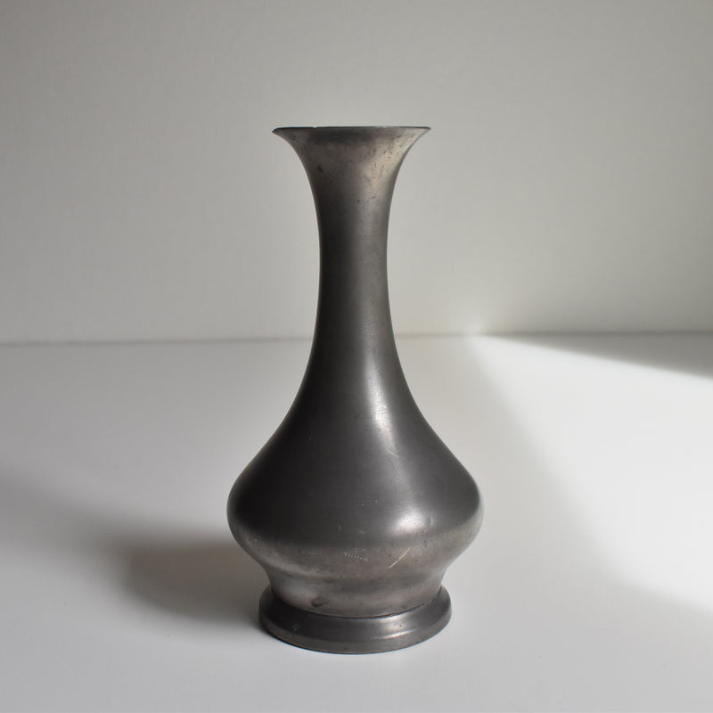 ヴィンテージピューター花器 A