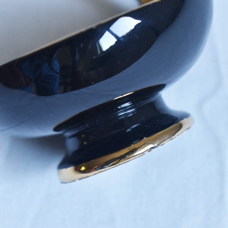 ア.ドラサンヴァル A.Dressinval ミニカップ＆ソーサー 3cm ブラック