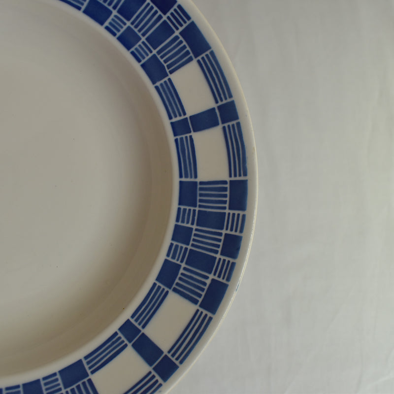 Antique Deep Plate Badonviller Aurore B