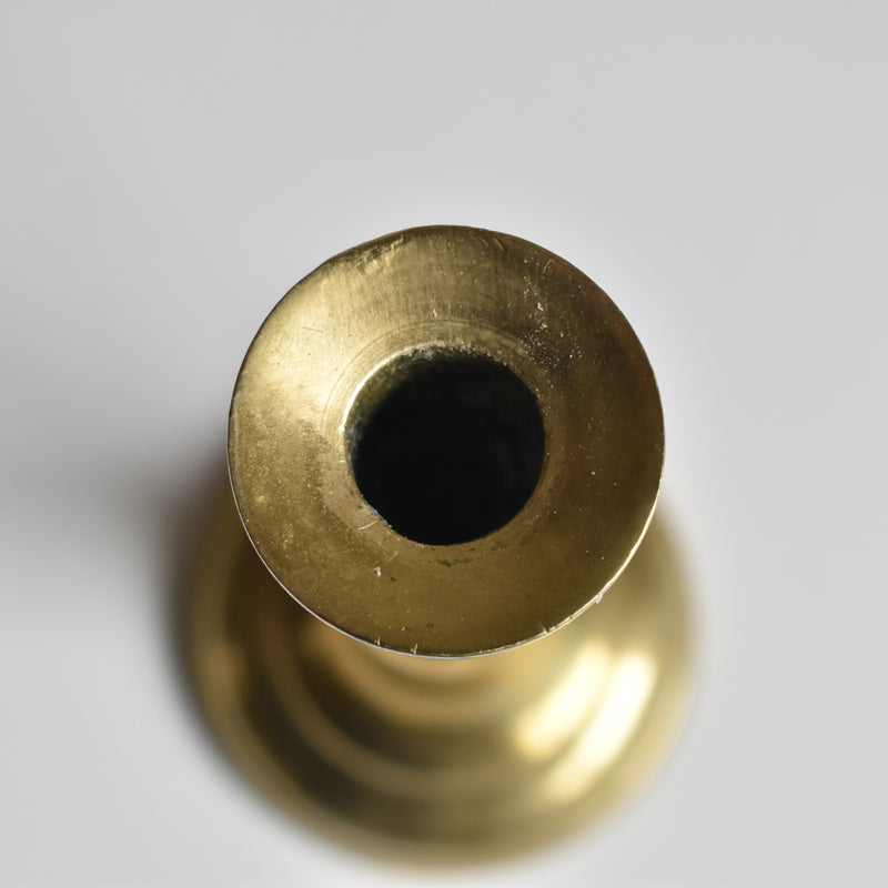Vintage brass candle holder