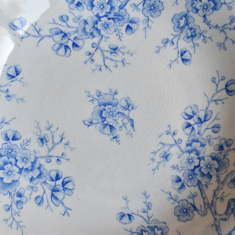 Antique Compotier Gien Fleurettes