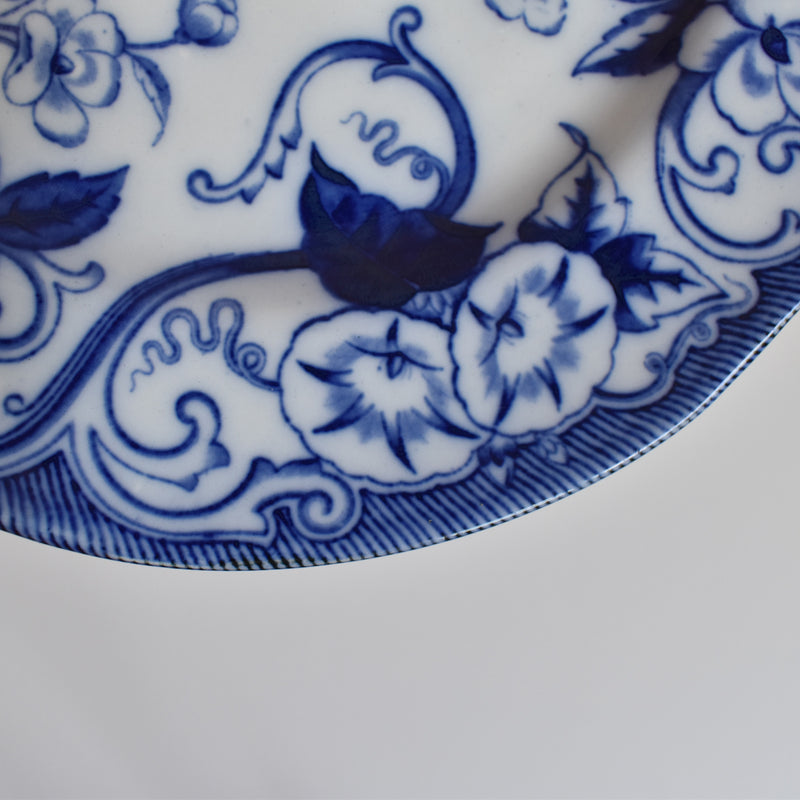 Antique Plate, Creil et Montereau, Flora