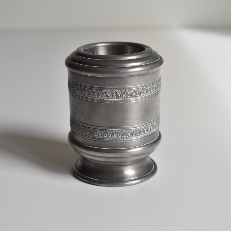 ヴィンテージピューター キャンドルホルダー