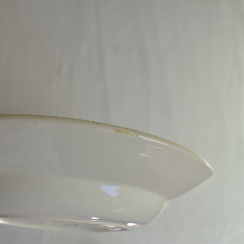 Antique Deep Plate Badonviller Aurore B