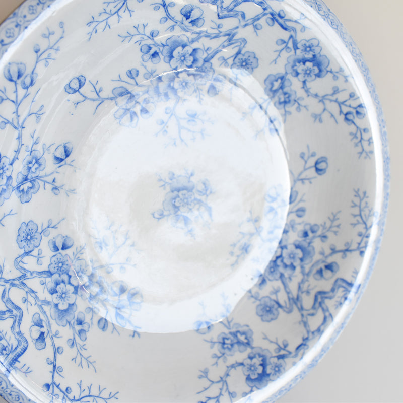 Antique Compotier Gien Fleurettes