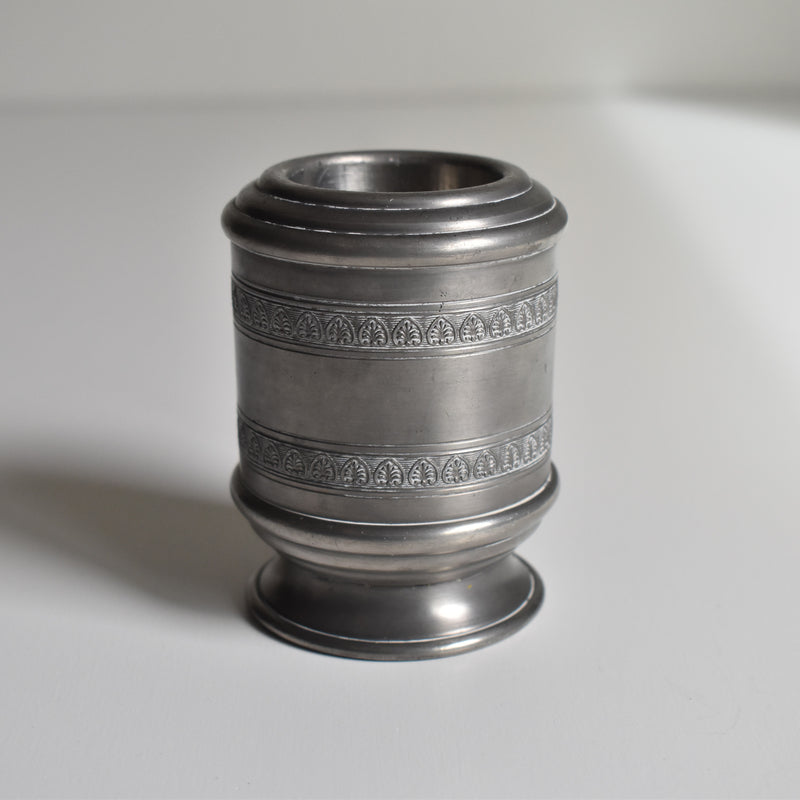 ヴィンテージピューター キャンドルホルダー