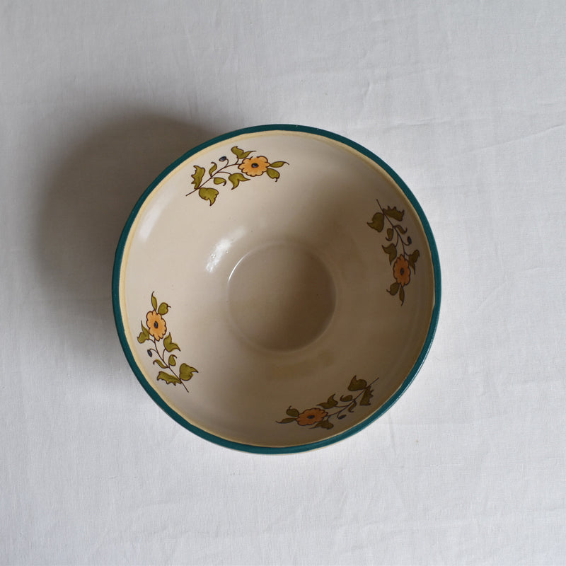 ヴィンテージ マニュファクチュールドゥディゴワン ボウル グリーン A