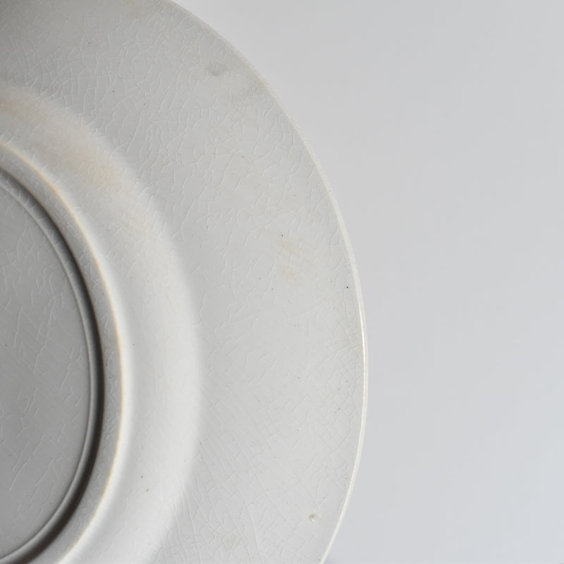 Vintage Plate, Moulin des Loups, Rose E