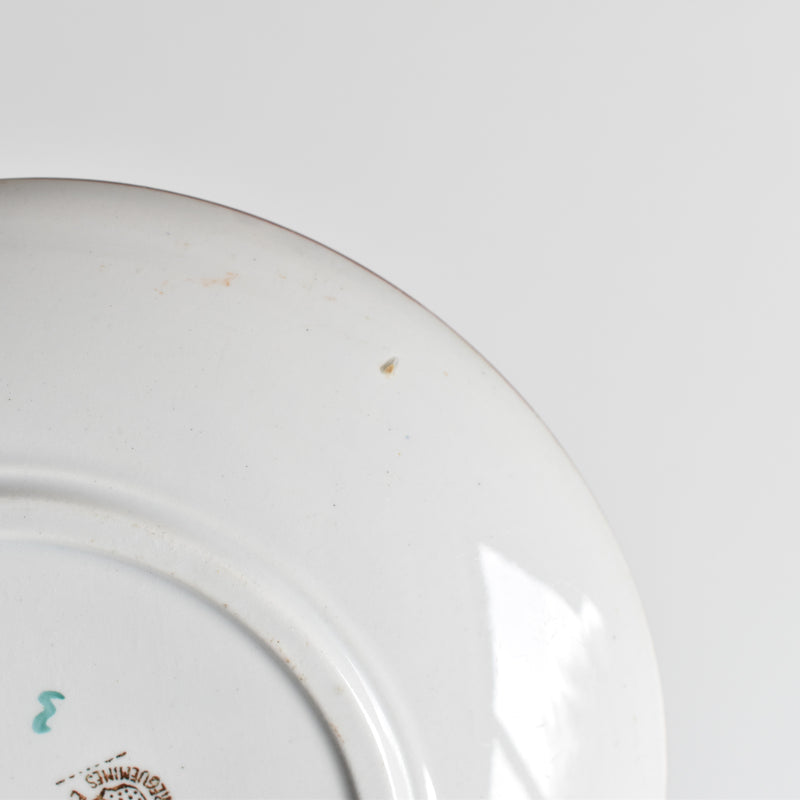 Antique Cup & Saucer Sarreguemines Kyoto A
