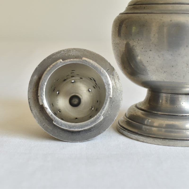 Vintage Pewter Sugar Caster