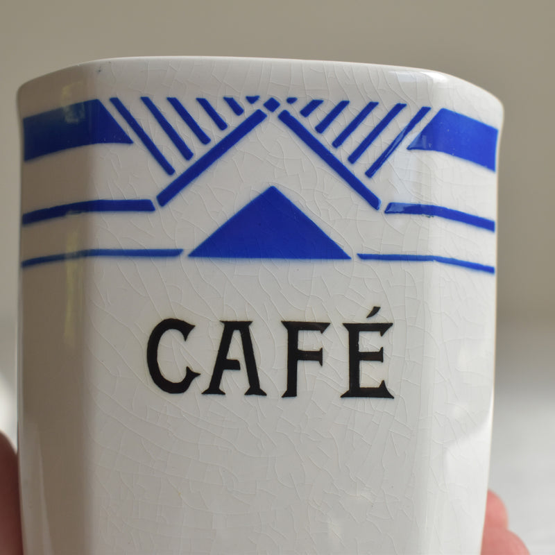 Vintage Canister Digoin & Sarreguemines ADORA Set of 6