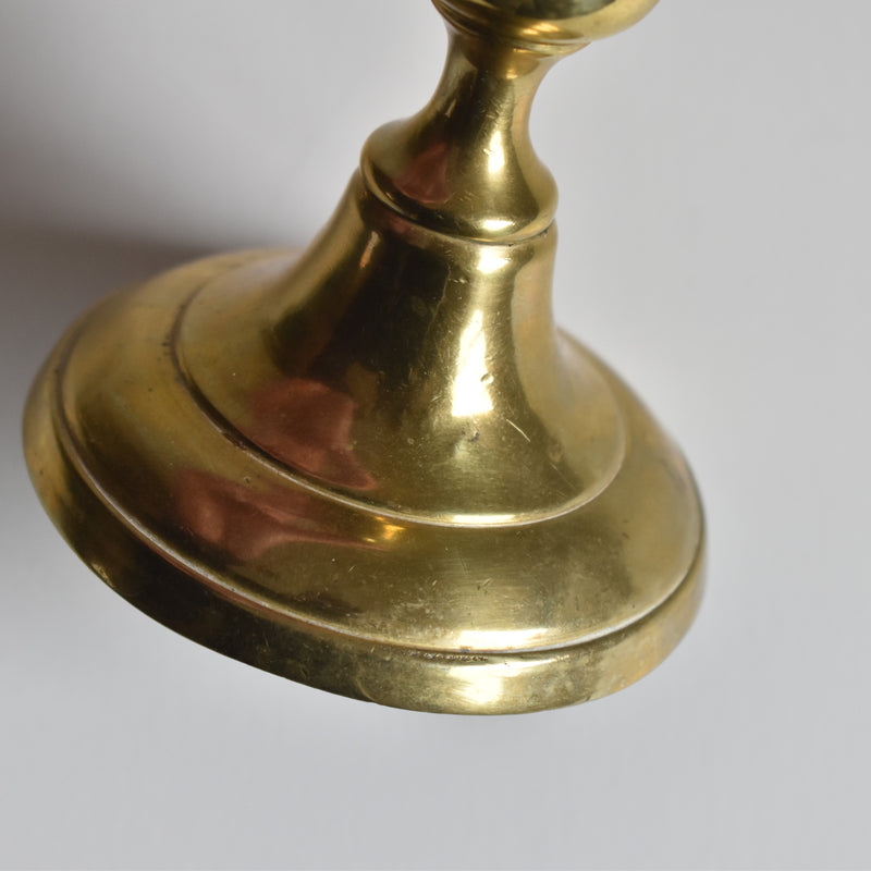 Vintage brass candle holder