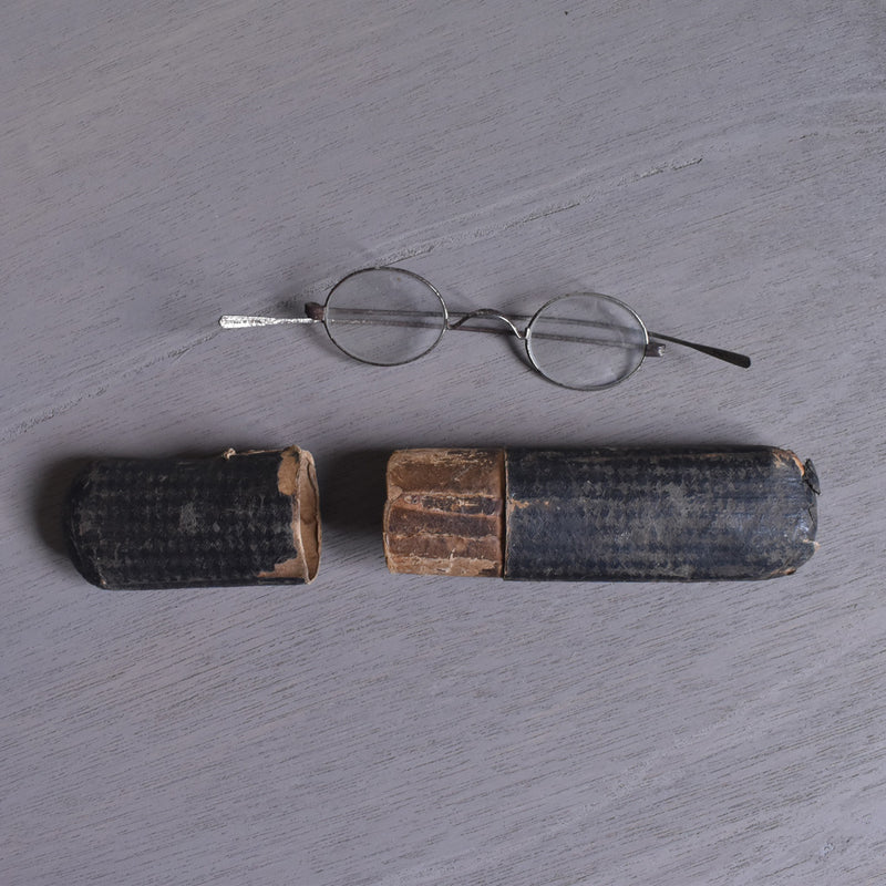 Vintage glasses with case