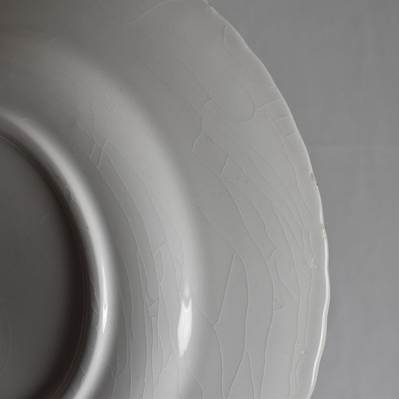 Vintage Dessert Plate Gien Tulipes H