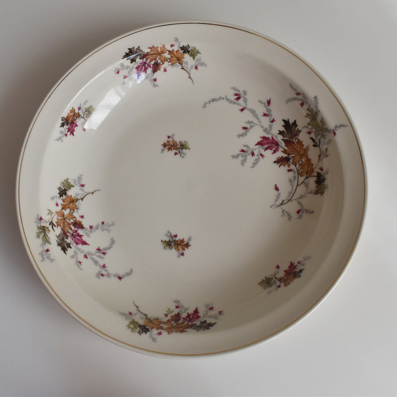 Vintage Large Plate Raynaud Érable