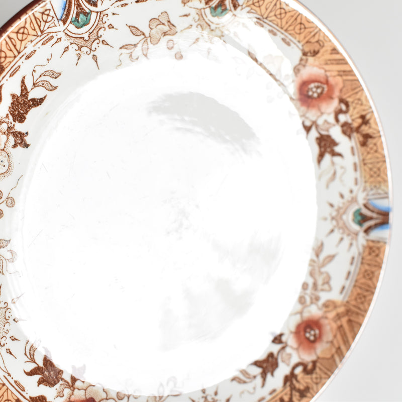 Antique Cup & Saucer Sarreguemines Kyoto A