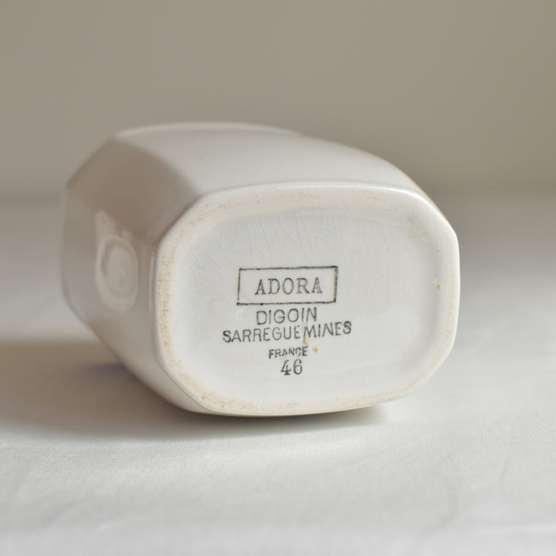 Vintage Canister Digoin & Sarreguemines ADORA Set of 6