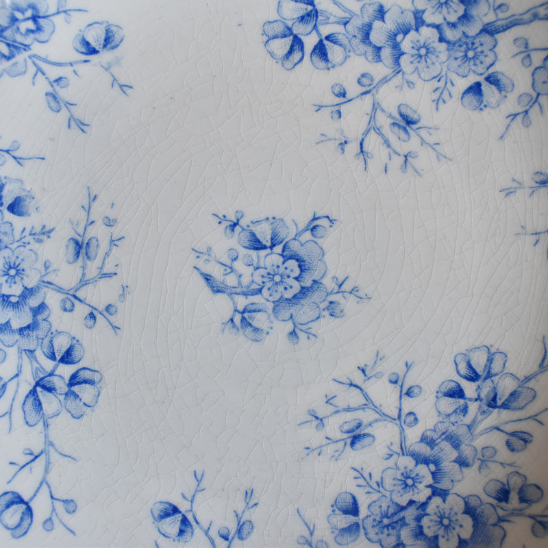 Antique Compotier Gien Fleurettes