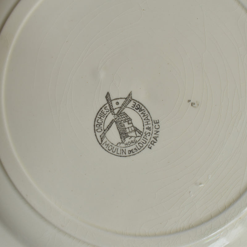 Vintage Plate Moulin des Loups Raisin A