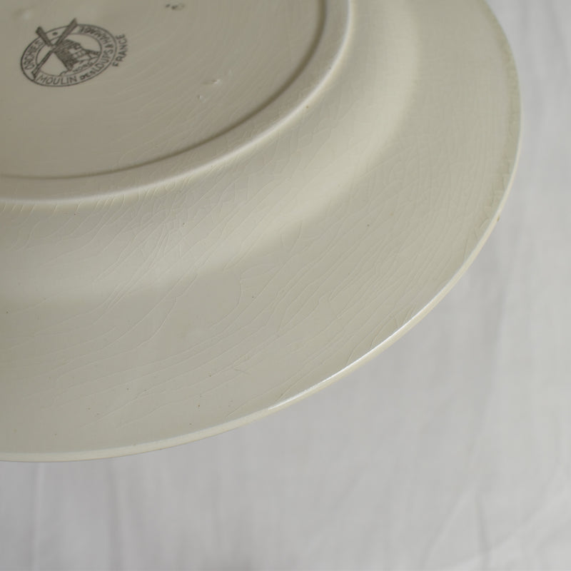 Vintage Plate Moulin des Loups Raisin A