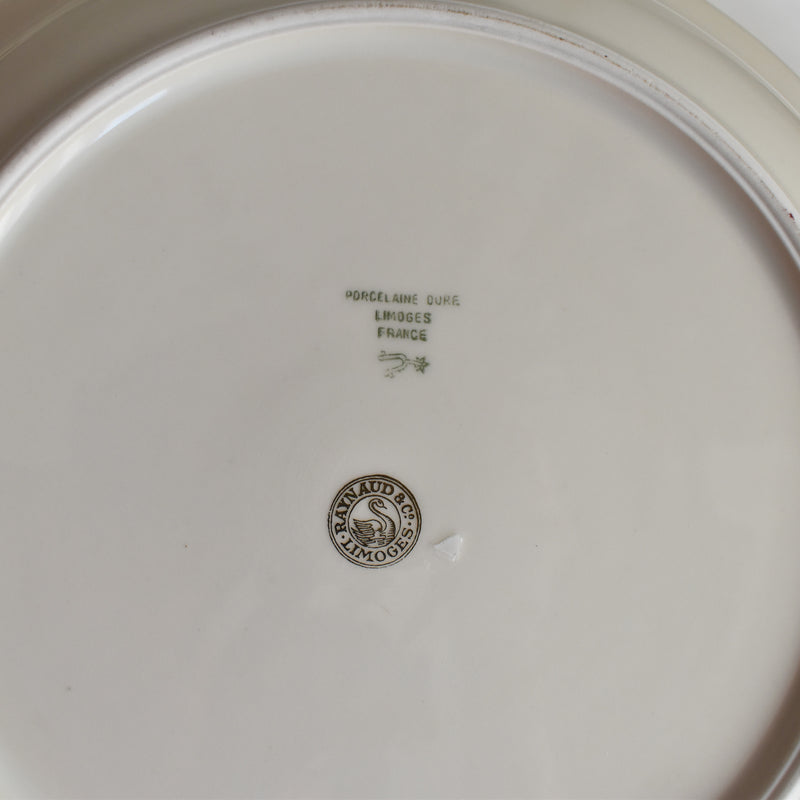 Vintage Large Plate Raynaud Érable
