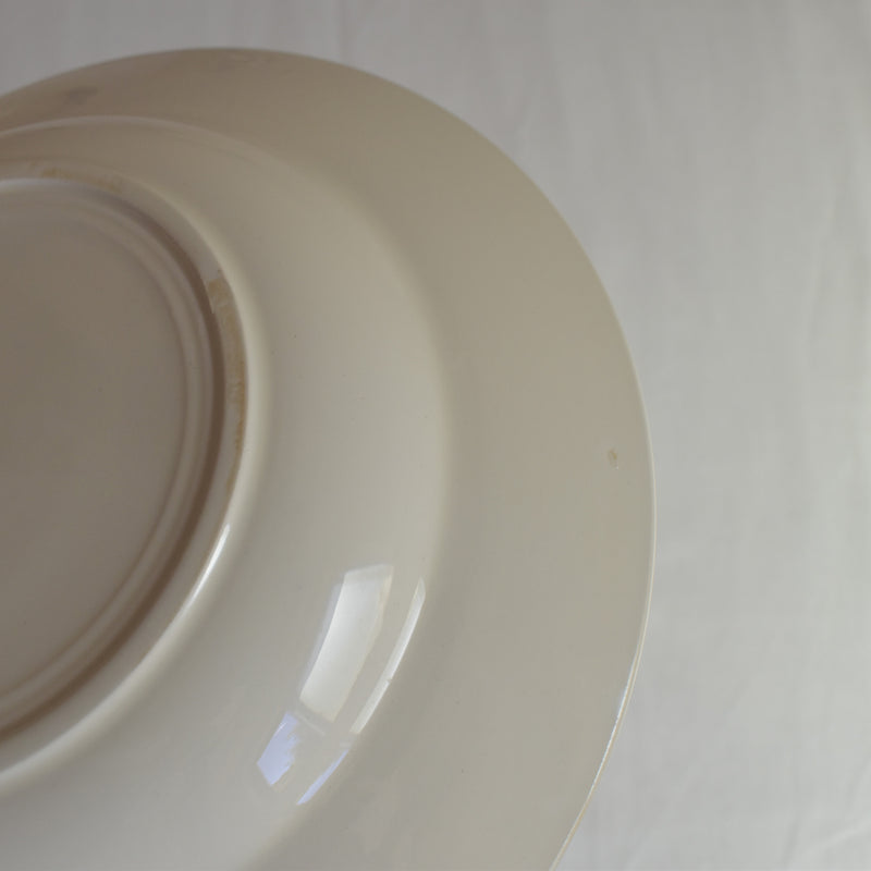 Antique deep dish Badonviller Aurore C