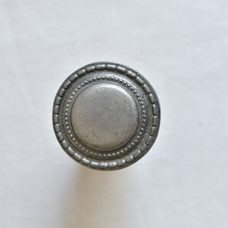 Vintage Pewter Bottle Tray and Cork