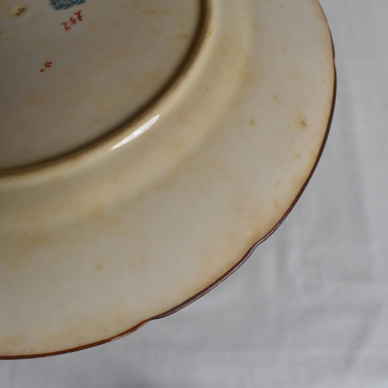Antique Dessert Plate Sarreguemines Minton