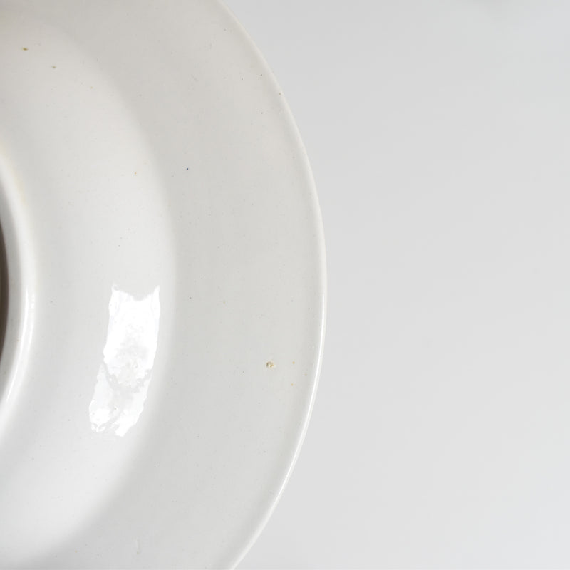 Vintage Deep Plate English Style Rouge B