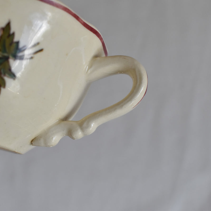 Vintage Cup & Saucer Digoin & Sarreguemines Agreste