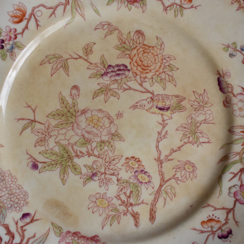 Antique Dessert Plate Sarreguemines Minton