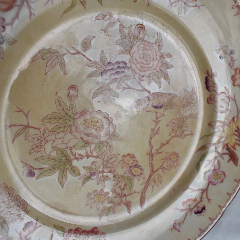 Antique Dessert Plate Sarreguemines Minton