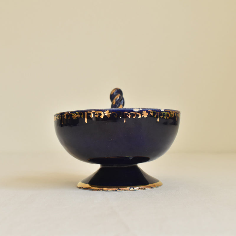 ア.ドラサンヴァル A.Dressinval チョコレートカップ ダークブルー A