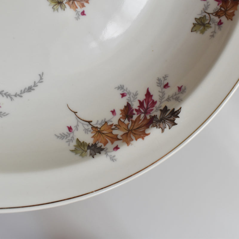 Vintage Large Plate Raynaud Érable