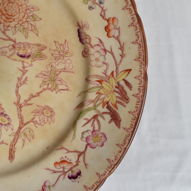 Antique Dessert Plate Sarreguemines Minton