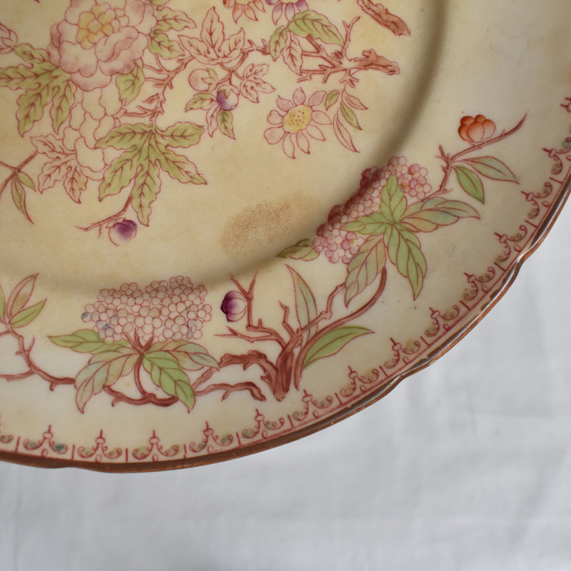 Antique Dessert Plate Sarreguemines Minton