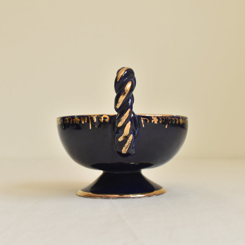 ア.ドラサンヴァル A.Dressinval チョコレートカップ ダークブルー A