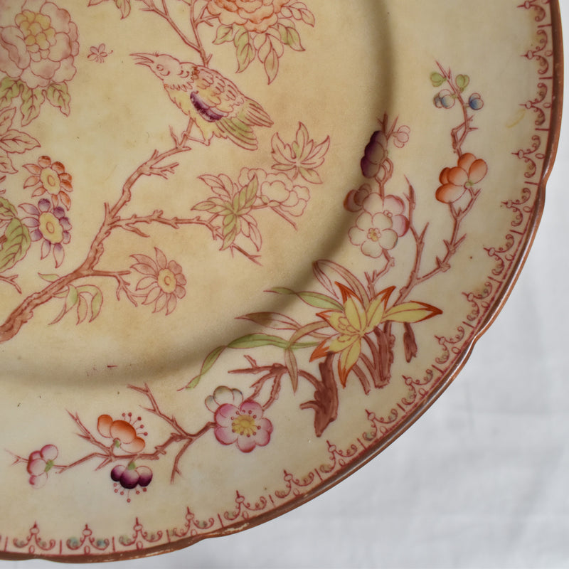 Antique Dessert Plate Sarreguemines Minton