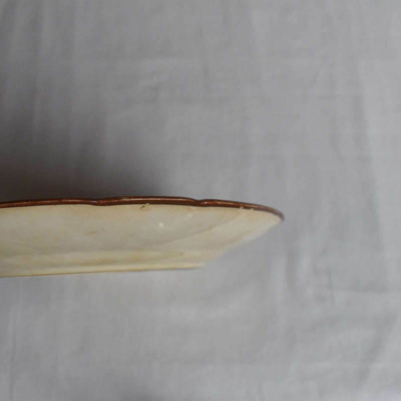 Antique Dessert Plate Sarreguemines Minton