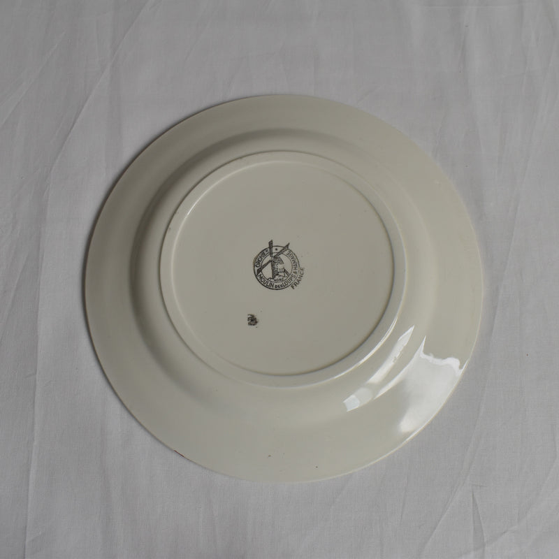 Vintage Plate Moulin des Loups Raisin B