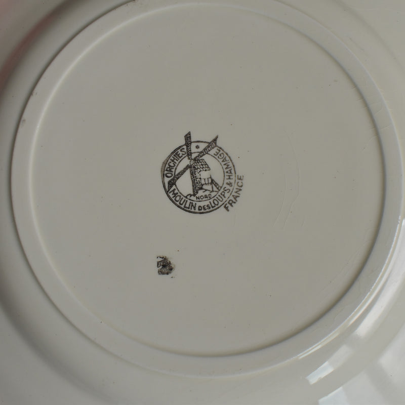 Vintage Plate Moulin des Loups Raisin B
