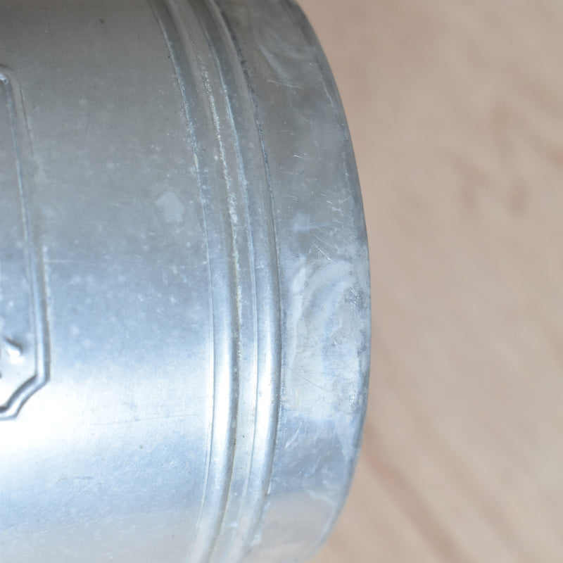 ヴィンテージ　アルミ保存容器　Café