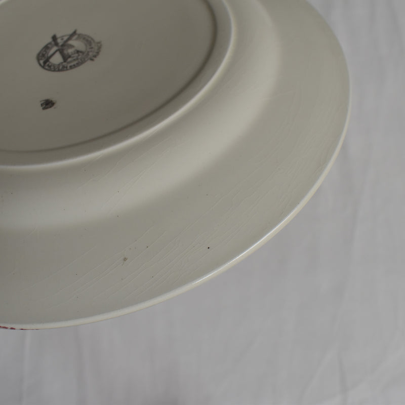 Vintage Plate Moulin des Loups Raisin B