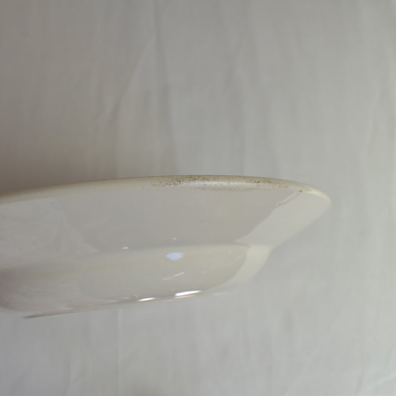 Antique deep plate, Badonviller, Aurore D