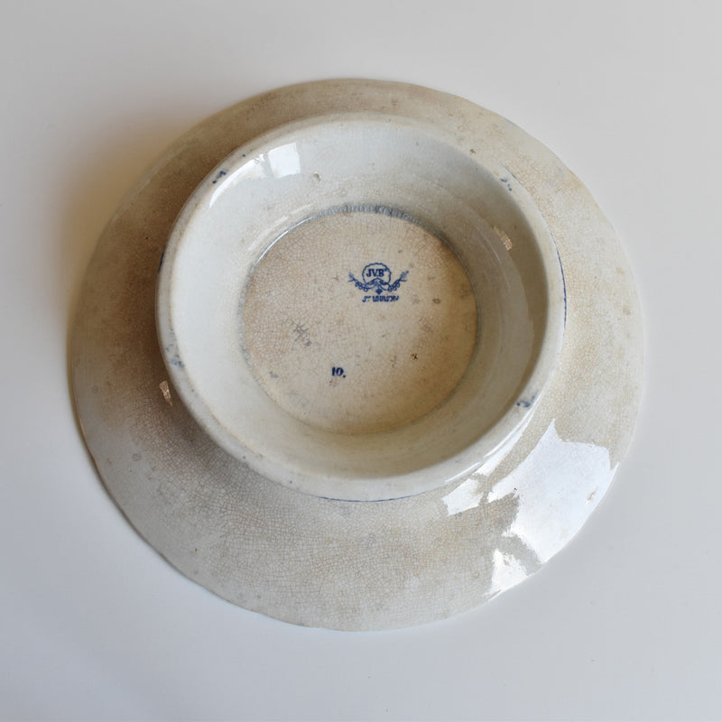 Antique Pedestal Plate, Bordeaux (Jules Vieillard) Louis XV