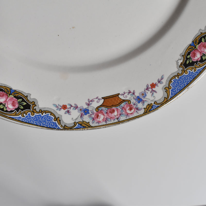 Vintage Dessert Plate Digoin & Sarreguemines 4027 A