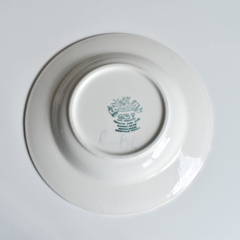 Vintage Deep Dish English Style Rouge C