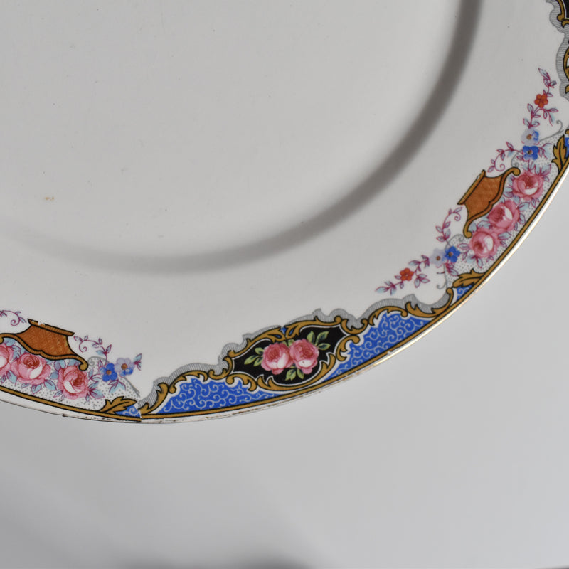 Vintage Dessert Plate Digoin & Sarreguemines 4027 A